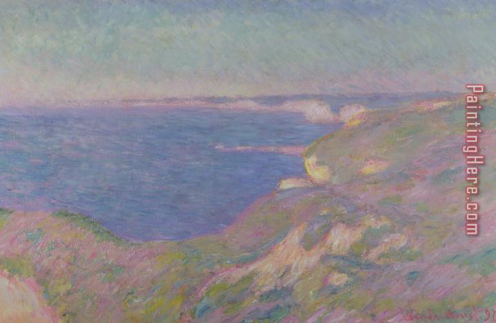 Claude Monet The Cliffs Near Dieppe